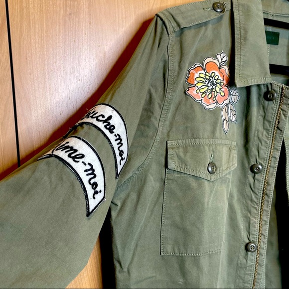 MOTHER Denim utility embellished jacket - Picture 3 of 11